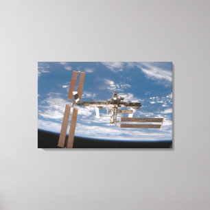 Die internationale Weltraumstation 17 Leinwanddruck