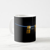 Die internationale Weltraumstation 2009 Kaffeetasse (Vorderseite Links)