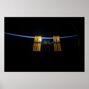 Die internationale Weltraumstation 2009 Poster