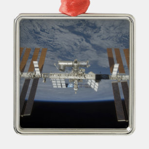 Die internationale Weltraumstation 3 Ornament Aus Metall