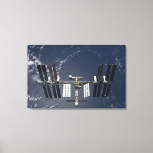 Die internationale Weltraumstation 5 Leinwanddruck