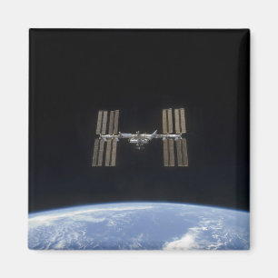 Die internationale Weltraumstation 7 Magnet