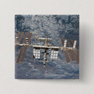 Die internationale Weltraumstation 8 Button