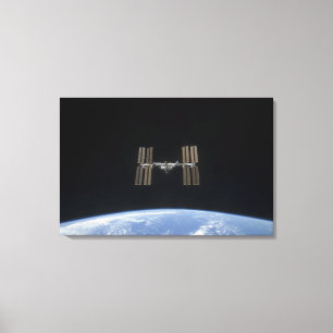 Die internationale Weltraumstation 8 Leinwanddruck