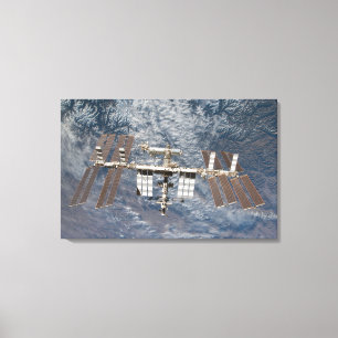 Die internationale Weltraumstation 8 Leinwanddruck