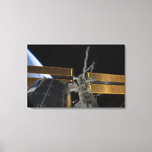 Die internationale Weltraumstation Leinwanddruck