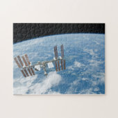 Die internationale Weltraumstation Puzzle (Horizontal)