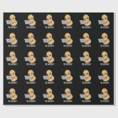 Die Internet-Funny Internet Peanut Pun Dark BG Geschenkpapier (Flach)