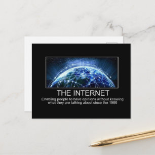 Die Internet-Postkarte Postkarte