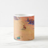 Die Intruder von Maynard Dixon Kaffeetasse (Mittel)