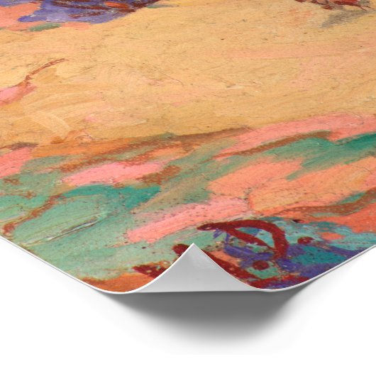 Die Intruder von Maynard Dixon Poster (Ecke)