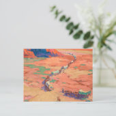 Die Intruder von Maynard Dixon Postkarte (Stehend Vorderseite)