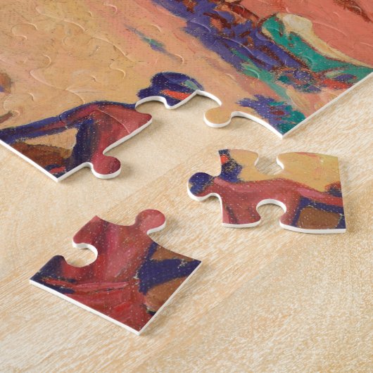 Die Intruder von Maynard Dixon Puzzle (Seite)