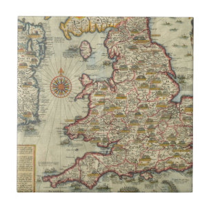 Die Invasionen von England u. von Irland Fliese