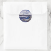 Die Inverness nach Ullapool, genannt Dirrie More, Runder Aufkleber (Tasche)