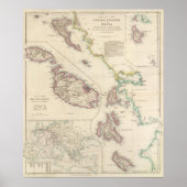Die Ionischen Inseln und Malta Poster (Vorne)