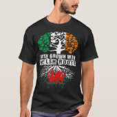 Die Iren, die mit Waliser gewachsen werden, T-Shirt (Vorderseite)