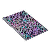 Die Iridescent Leopard Serie Design 12 Notizblock (Rechte Seite)