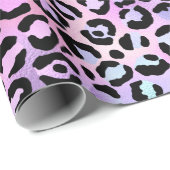 Die Iridescent Leopard Serie Design 4 Geschenkpapier (Rolleneckpunkt)