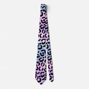 Die Iridescent Leopard Serie Design 4 Krawatte