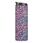 Die Iridescent Leopard Serie Design 4 Thermosbecher (Nach rechts gedreht)