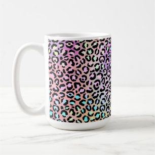 Die Iridescent Leopard Serie Design 6 Kaffeetasse