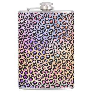 Die Iridescent Leopard Serie Design 7 Flachmann