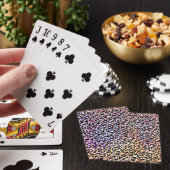 Die Iridescent Leopard Serie Design 7 Spielkarten (In Situ)