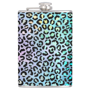 Die Iridescent Leopard Serie Design 8 Flachmann
