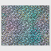 Die Iridescent Leopard Serie Design 8 Geschenkpapier (Flach)