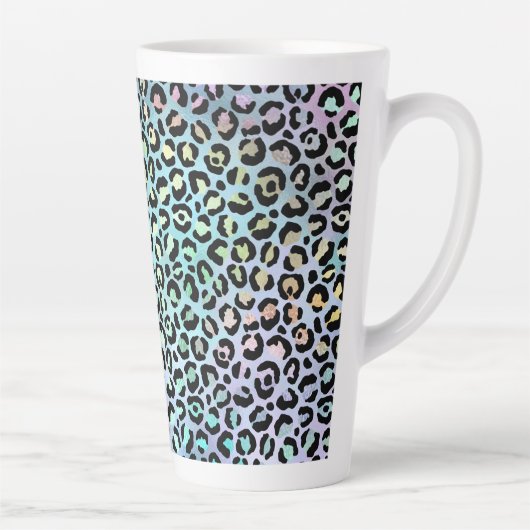 Die Iridescent Leopard Serie Design 8 Milchtasse (Rechts)