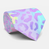 Die iridierende Leopard-Serie Design 10 Krawatte (Gerollt)