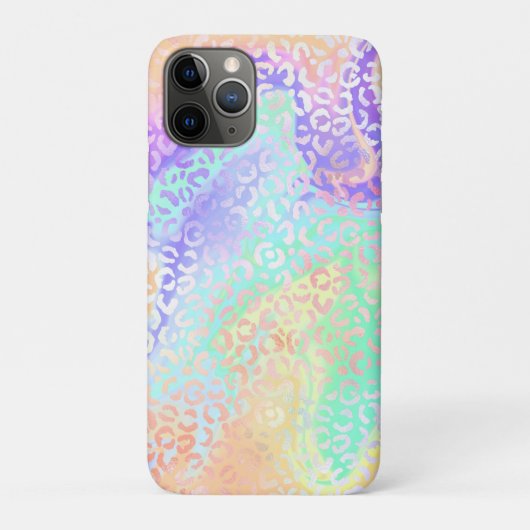 Die iridierende Leopard-Serie Design 3 Case-Mate iPhone Hülle (Rückseite)