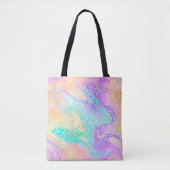 Die iridierende Leopard-Serie Design 3 Tasche (Vorderseite)