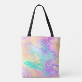 Die iridierende Leopard-Serie Design 3 Tasche (Rückseite)