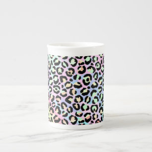 Die iridierende Leopard-Serie Design 5 Porzellantasse