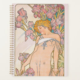 Die Iris (1897) von Alphonse Mucha Planer