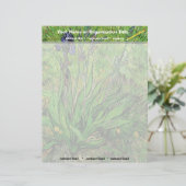 Die Iris von Van Gogh Briefbogen (Stehend Vorderseite)