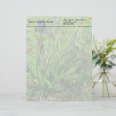 Die Iris von Van Gogh Briefkopf (Stehend Vorderseite)