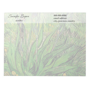 Die Iris von Van Gogh Notizblock