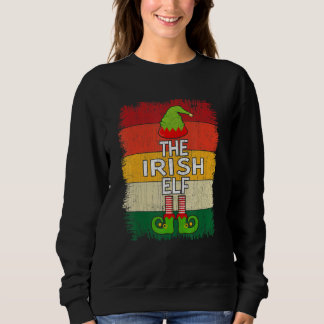 Die irische Elf-Matching-Gruppe Weihnachtsfeier Py Sweatshirt