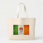 Die irische Flagge DeBryan Jumbo Stoffbeutel (Vorne)