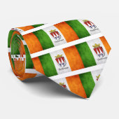 Die irische Flagge DeBryan Krawatte (Gerollt)