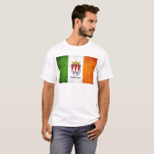 Die irische Flagge DeBryan T-Shirt (Vorne ganz)