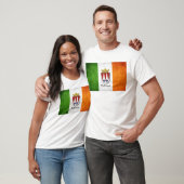 Die irische Flagge DeBryan T-Shirt (Unisex)