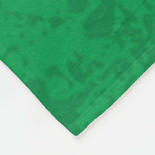 Die irische Flagge - ein Tapisserie des irischen E Fleecedecke (Ecke)