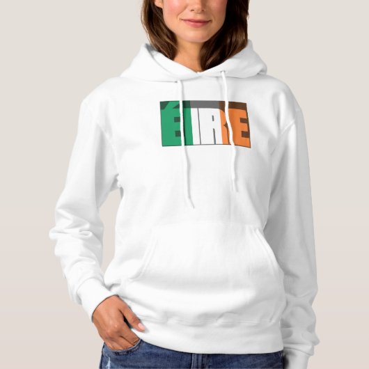 Die irische Flagge ist das Herzstück von Irlands R Hoodie (Vorderseite)