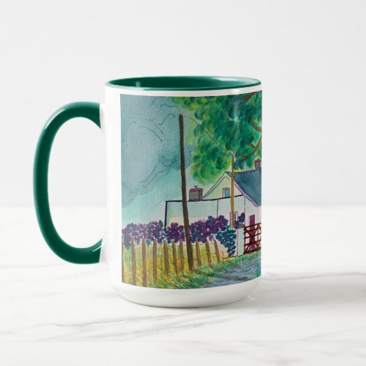 Die irische Hütte Tasse (Links)