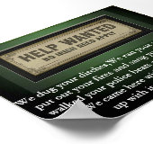 Die irische Notwendigkeit entfällt Poster (Ecke)