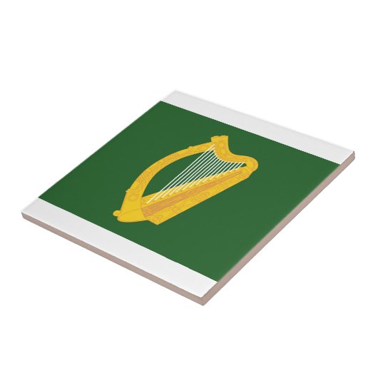 Die irische republikanische Flagge Leinsters Fliese (Seite)